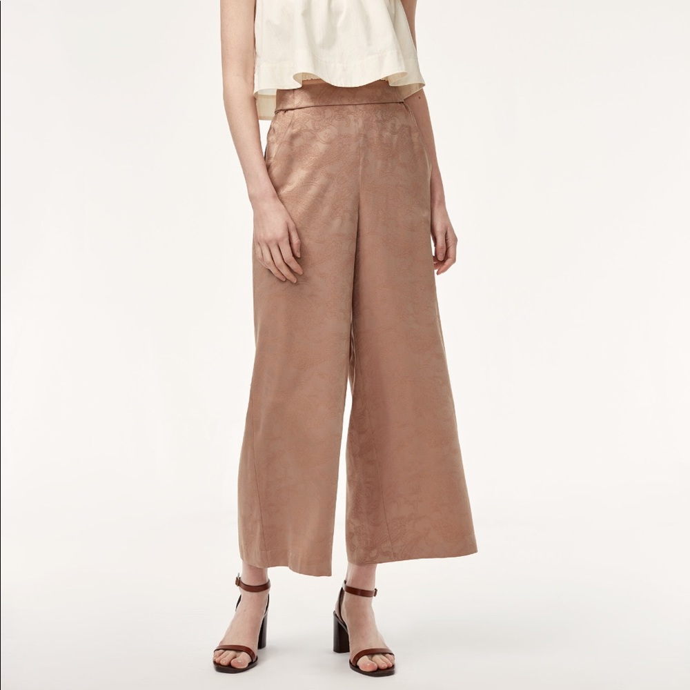 Aritzia Wilfred Faun Pant in Midnight Blue